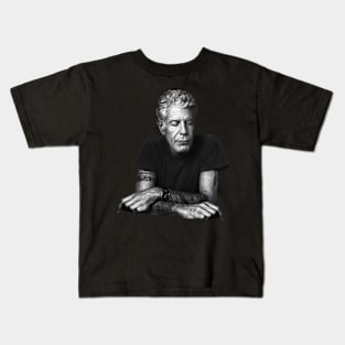 Anthony Boudain Kids T-Shirt